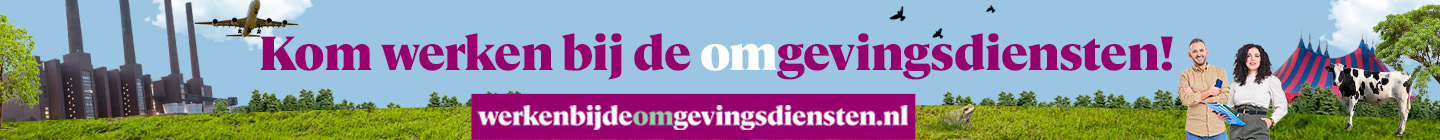 Kom werken bij de omgevingsdiensten!  Werkenbijdeomgevingsdiensten.nl