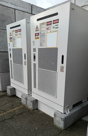 Een voorbeeld van een energieopslagsysteem (EOS) in onze regio