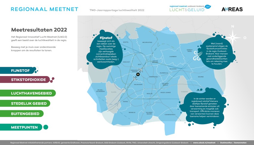 Infographic fijn stof meetnet